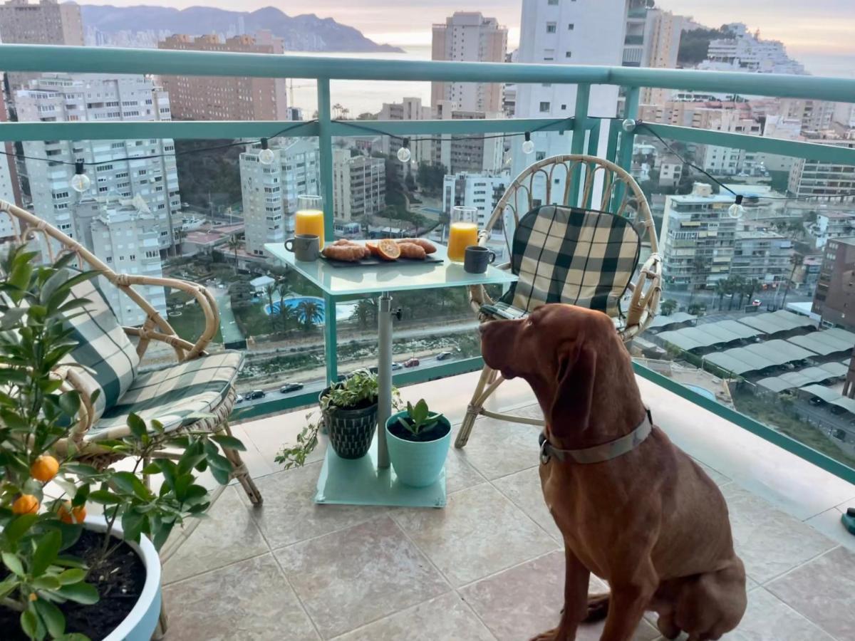 Traveler'S Beach Apartment With Sea View, Free Coffee & Parking Benidorm Bagian luar foto